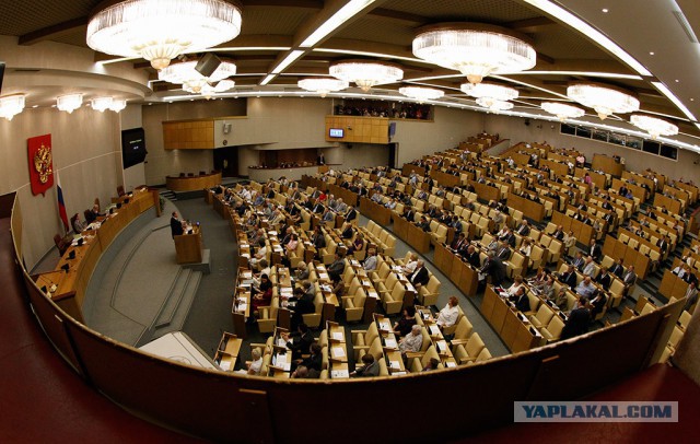 Под залом пленарных заседаний Госдумы обнаружены пустоты