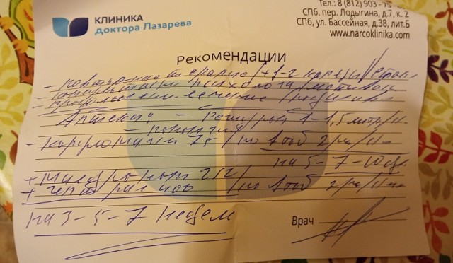 Как меня из запоя выводили