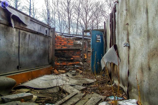 Заброшенный ракетный арсенал бывшего военного аэродрома "Кулон" в Переяславке