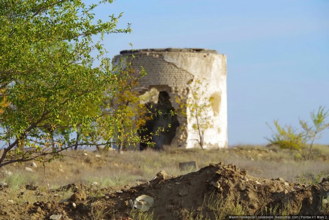 Заброшенный ядерный щит СССР в Волгоградской степи. Точка Улаган 68