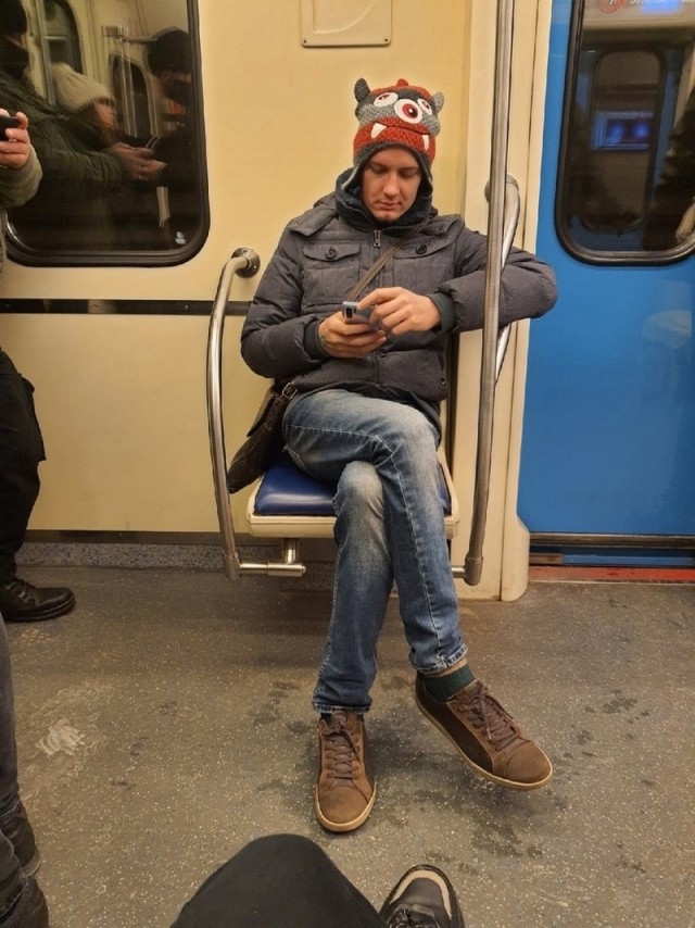 Модники из российского метрополитена
