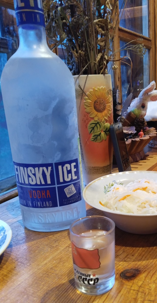 Опрос касаемо водки