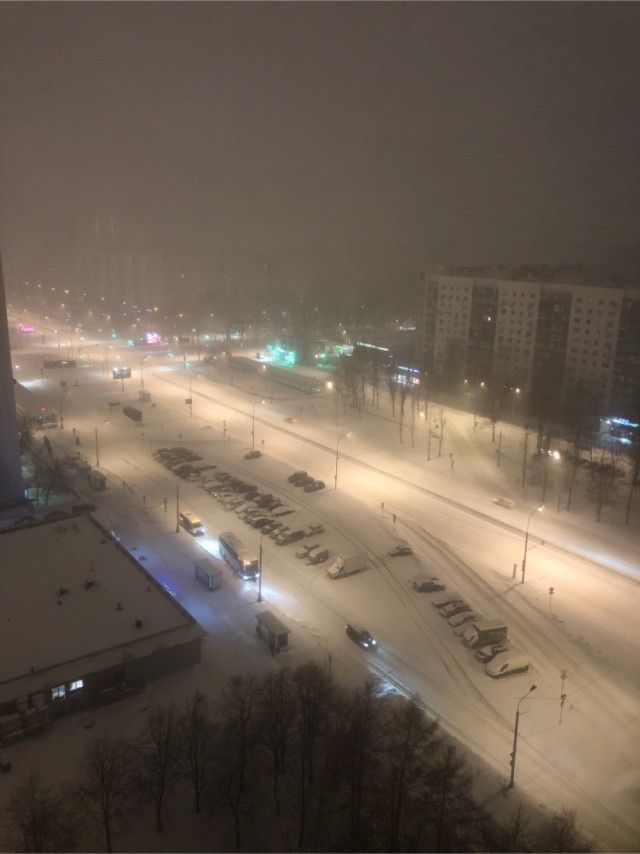Звенит январская вьюга