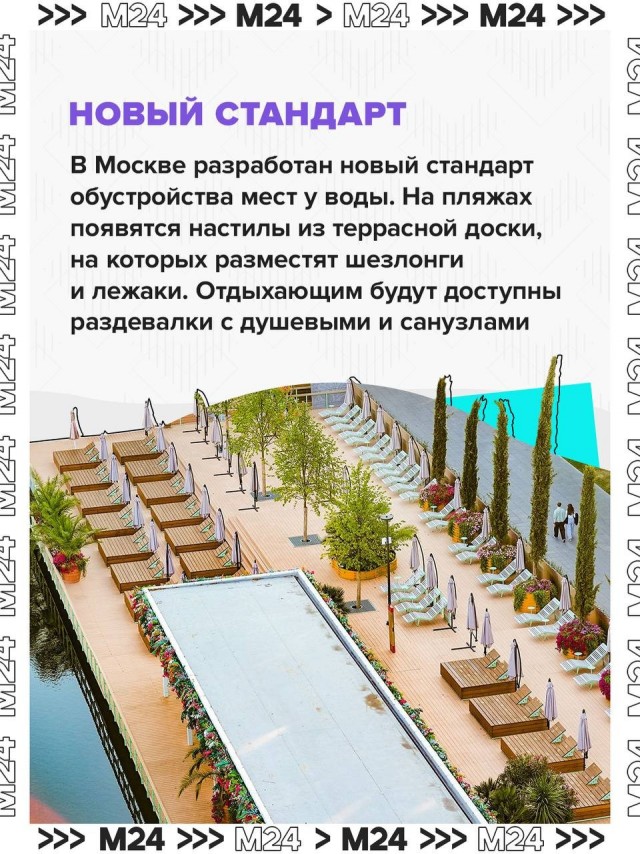 Внимание, москвичи! Отдыхать у воды будем по‑новому