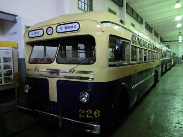 Музей электро-транспорта в Питере