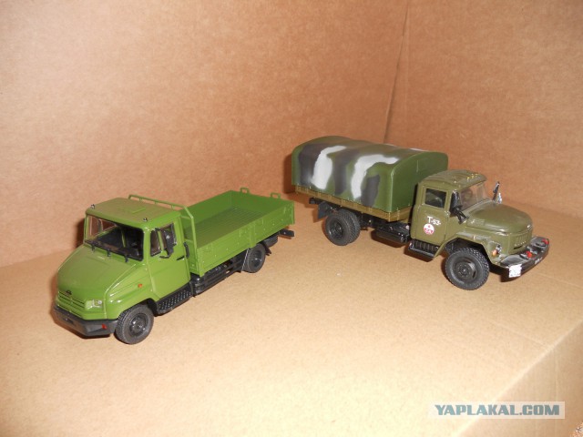 Военные автомобили в масштабе, с времён РККА до на