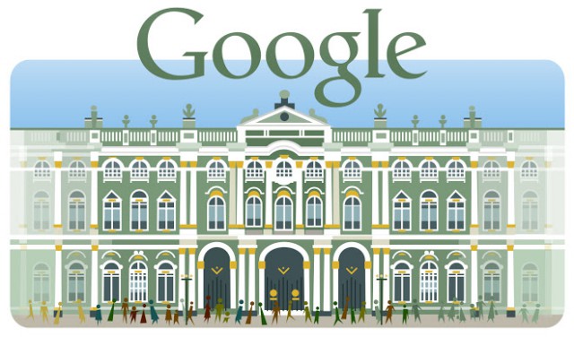 Дудлы Google  - О России с любовью
