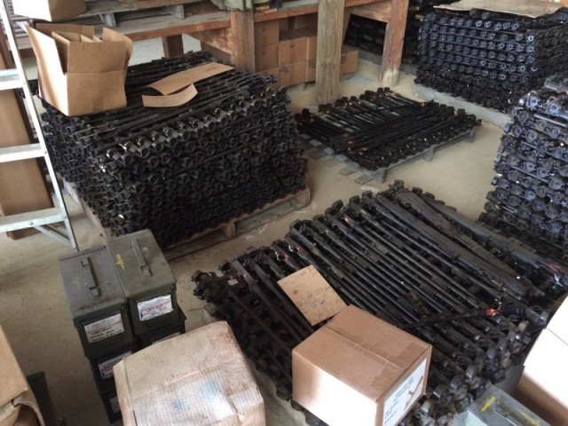 Оружейный склад перед распродажей