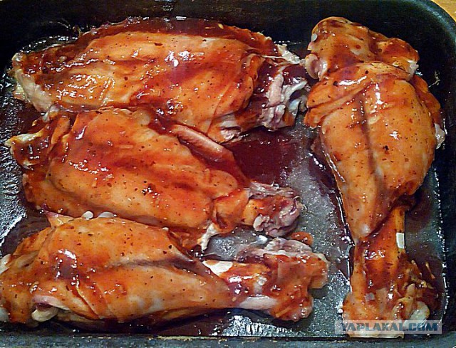 Крылья индюшки по-техасски (по рецепту Рона Каленьюика(Шеф К)