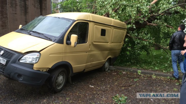 В Москве ураган!