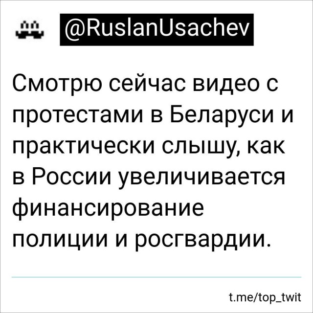 В одном белорусском городе, Кобрине, ОМОН опустил щиты и перестал разгонять протестующих