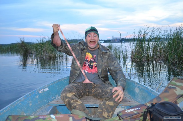 Фотожаба: Рыбаки без рыбы