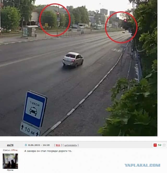 В Ульяновске во время погони разбилась машина ДПС
