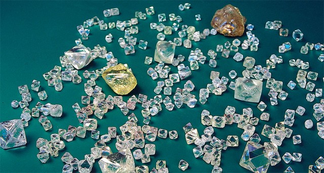 Геологи нашли в Якутии месторождение алмазов на 100 миллионов карат