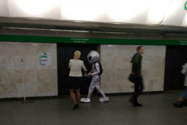 Модники из наших метрополитенов