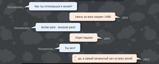 Разговор с pBot'ом