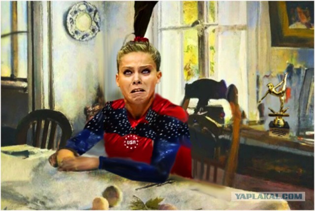 Фотожаба Гимнасточка