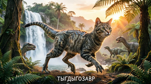 Динозавры не вымерли, вот пруф