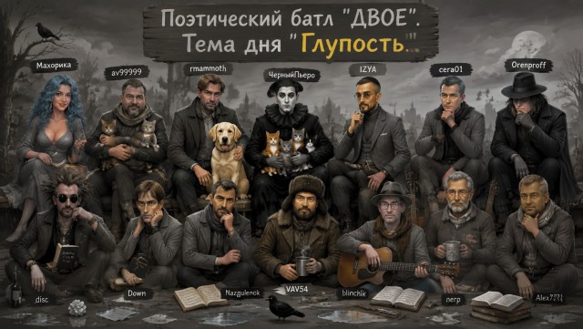 Двое, поэтический батл
