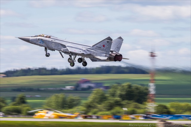 МиГи-31 на авиабазе Сокол в Перми