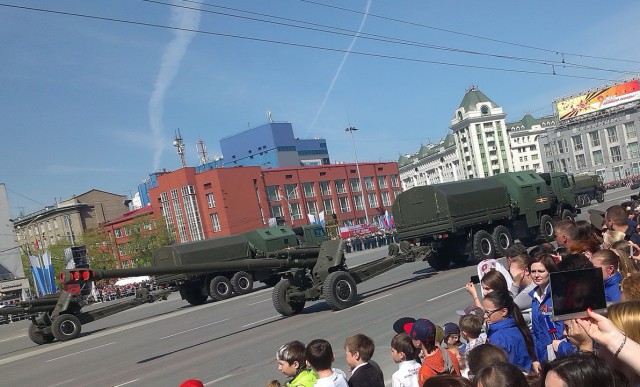 Парад Победы в Новосибирске