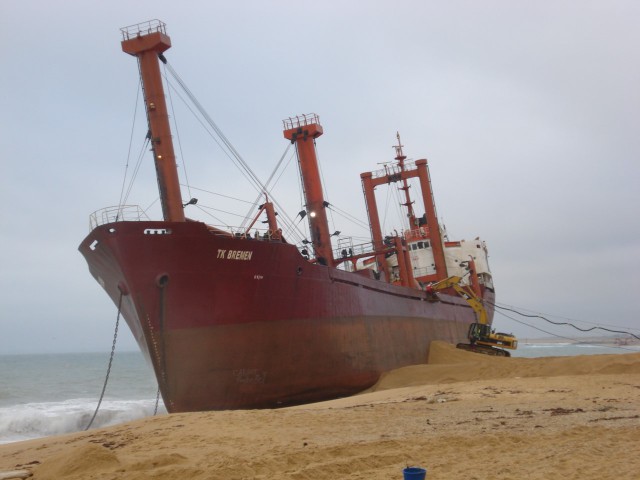 Как резали TK BREMEN