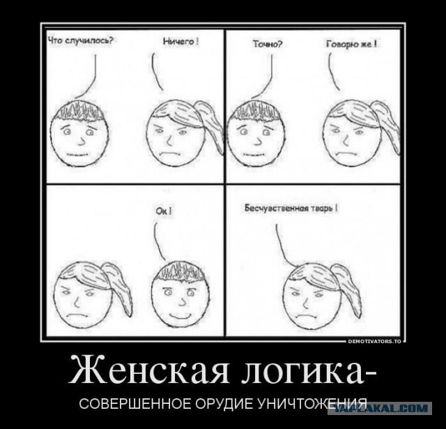 Женская логика. Мифы и реальность.