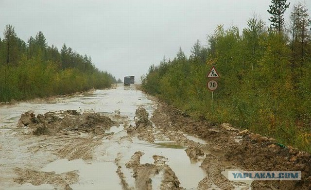 Ford воссоздал на полигоне разбитую российскую дорогу