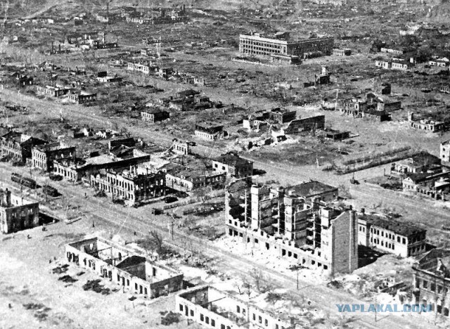 23 августа 1942 массированный налет Люфтваффе