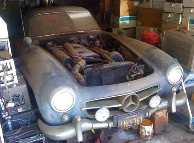 Редчайший Mercedes пылился в гараже 40 лет
