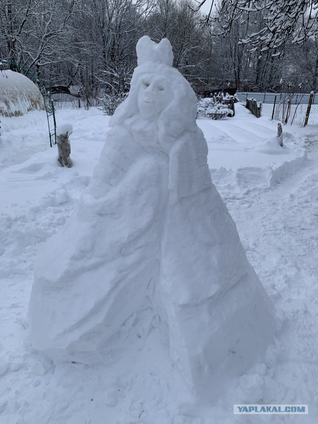 Лучший снеговик