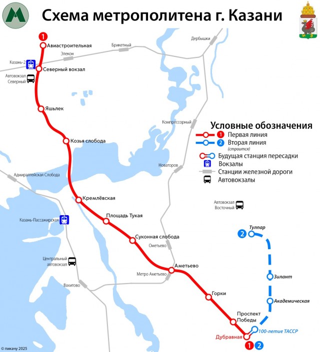 Ничего необычного, просто  план развития метро Петербурга, который был опубликован в 2011 году