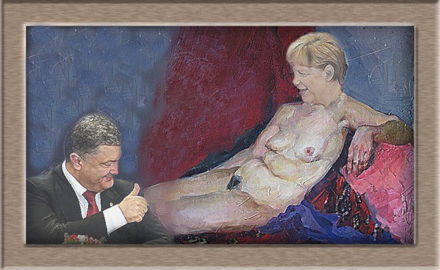 Меркель и Порошенко