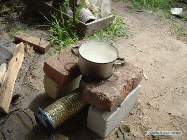 Турбо-печка из кулера