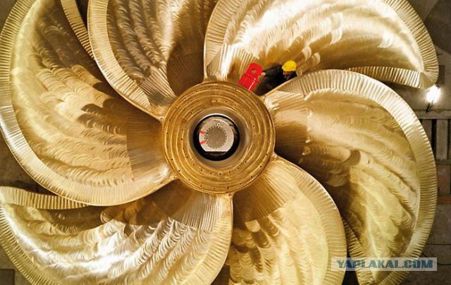 Самые большие корабельные винты