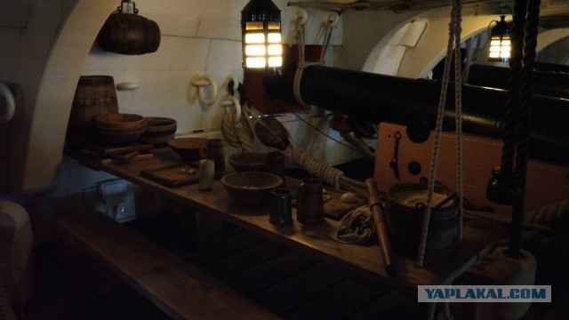 Посещение HMS Victory в г. Портсмут, Великобритания