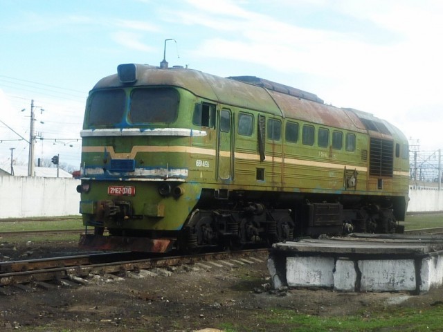Красим локомотив