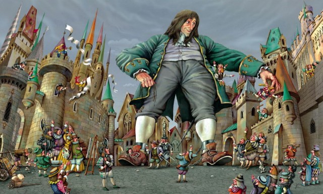 У крепости лилипутов просто нет шансов