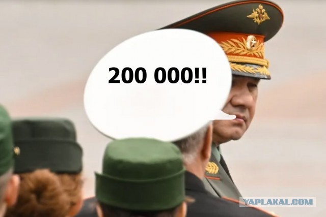 В России в рамках частичной мобилизации призвали свыше 200 тыс. человек