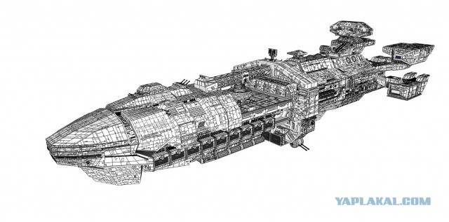 Warlock Class Destroyer из Babylon5