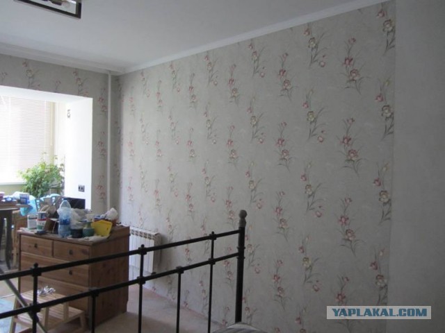 Ремонт комнаты женскими силами :)