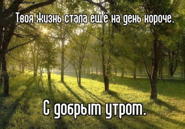 С добрым утром