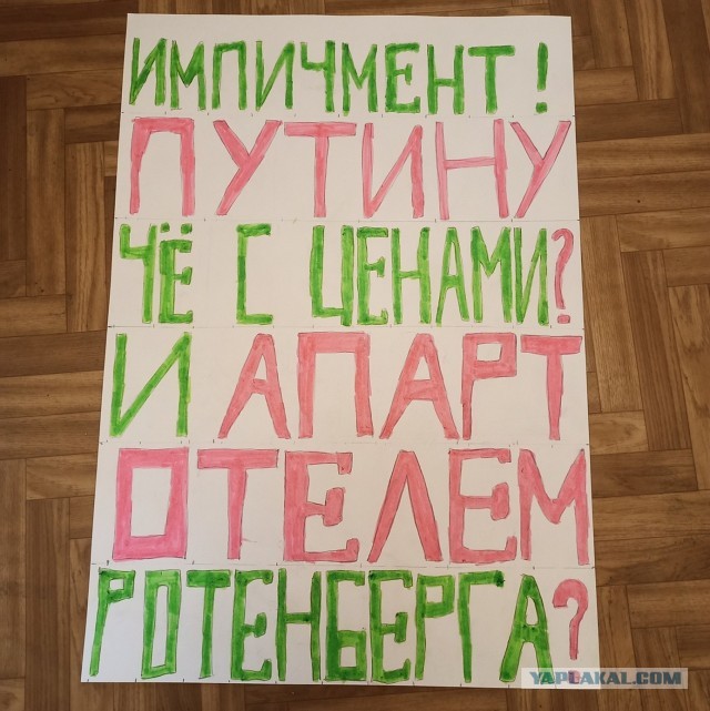 Пикет в Липецке - день 2