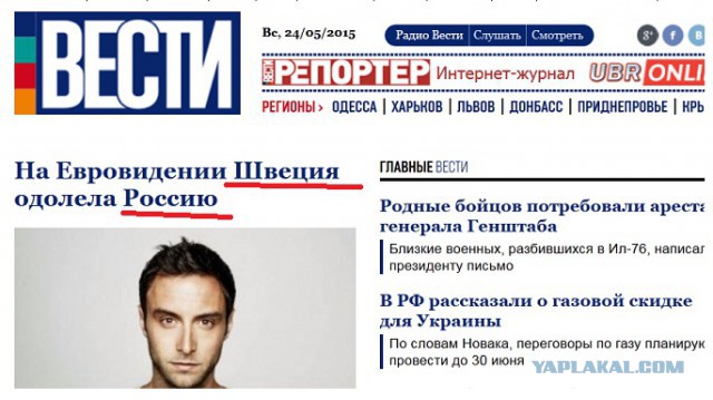 О Евровидении и ущербных