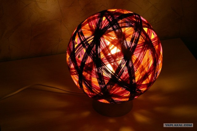 Светодиодная люстра с эффектом туннеля