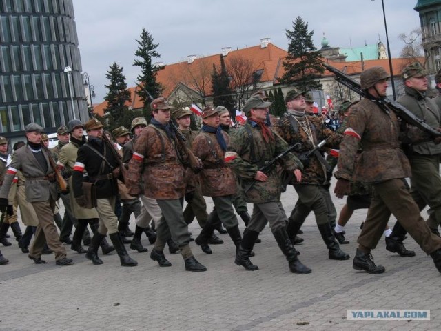 Поляки готовятся к войне.