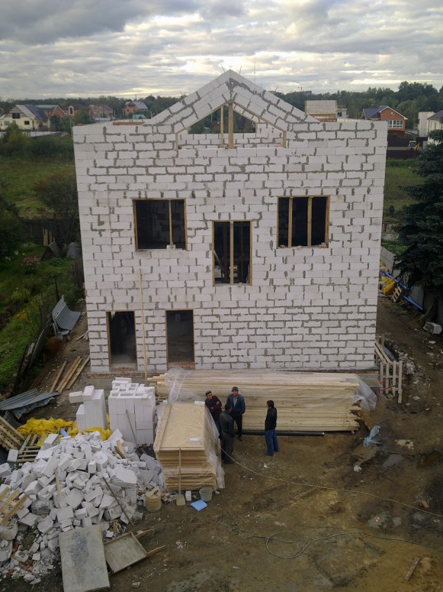 Стройка дома