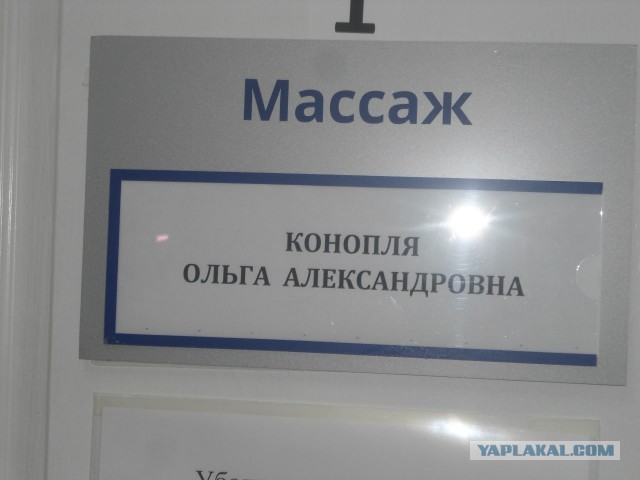 Смешные фамилии