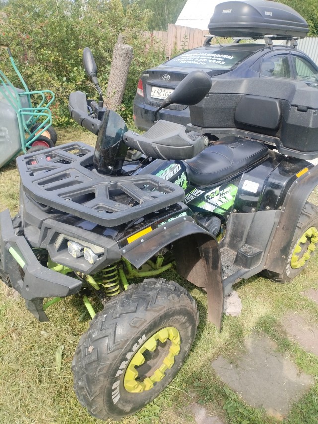 Ребят, кто в квадриках шарит и в прочих 4Т мотосредствах?