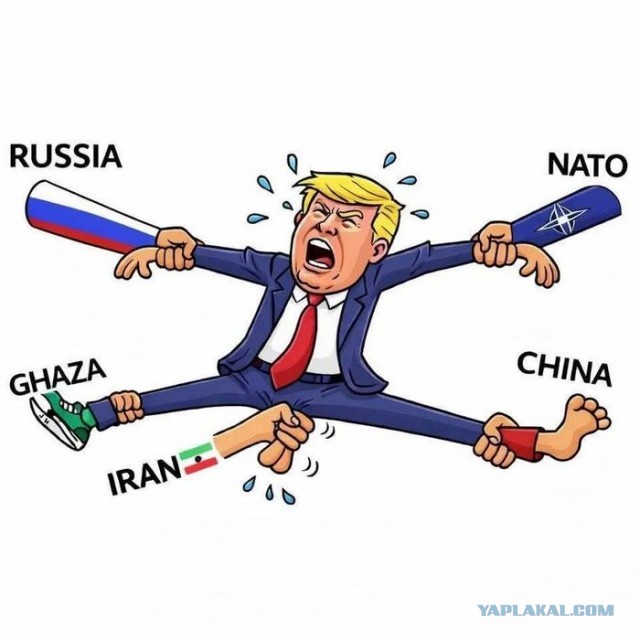 Донни Трамп заявил, что война с Ираном — не его идея